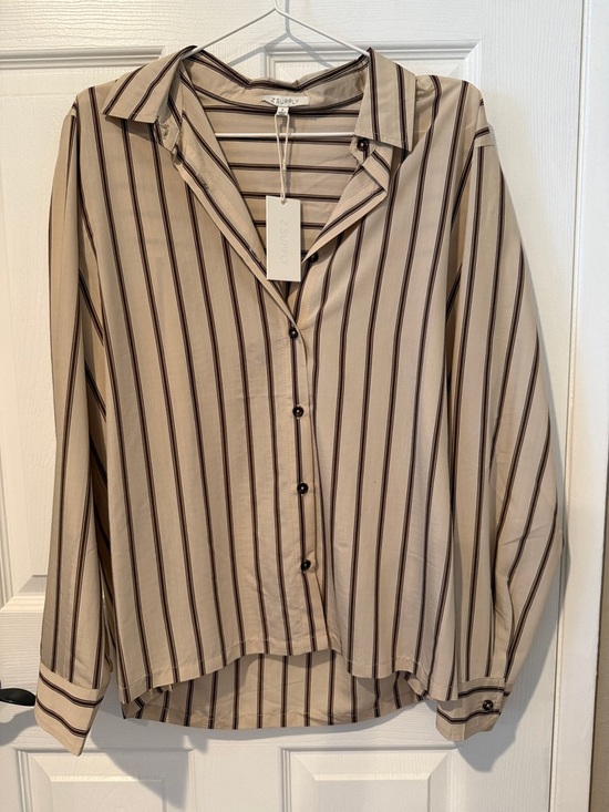 Z Supply Tops - Z Supply Striped Button-Up Shirt
